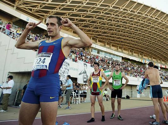 Telediario 1 - Reyes del atletismo español