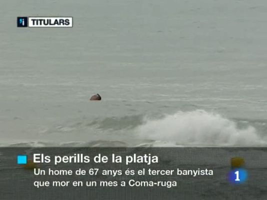 L'Informatiu - L'informatiu migdia en 3' - 08/08/11