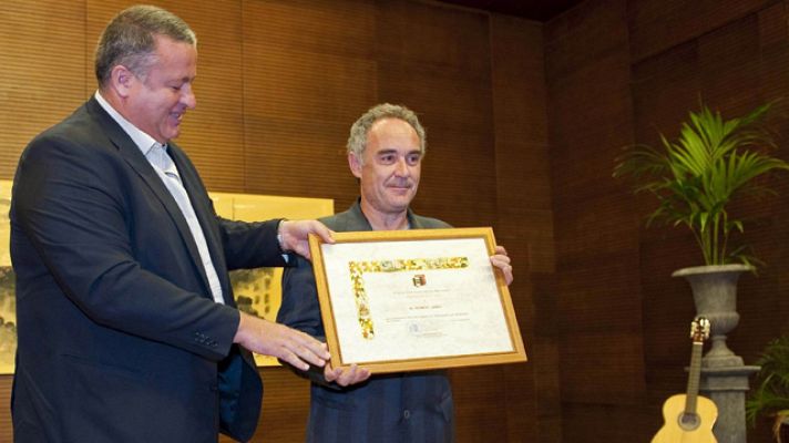 Telediario 1 - Ferran Adriá y el flamenco