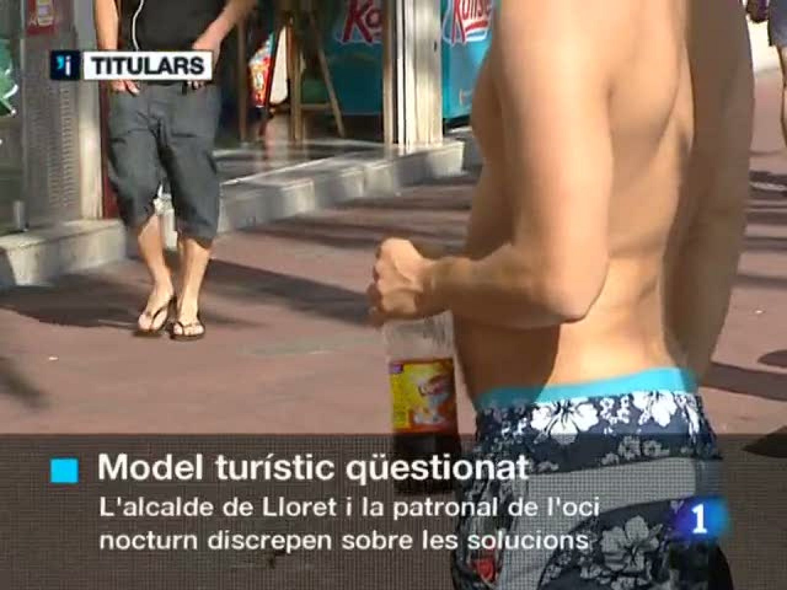 L'informatiu migdia en 3' - 09/08/11