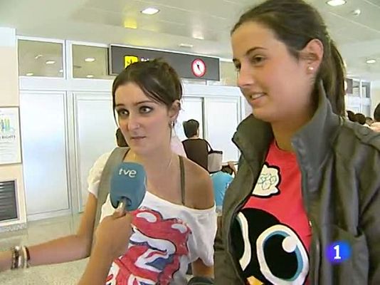 Telediario 1 - Los turistas españoles no suspenden sus vacaciones en Londres