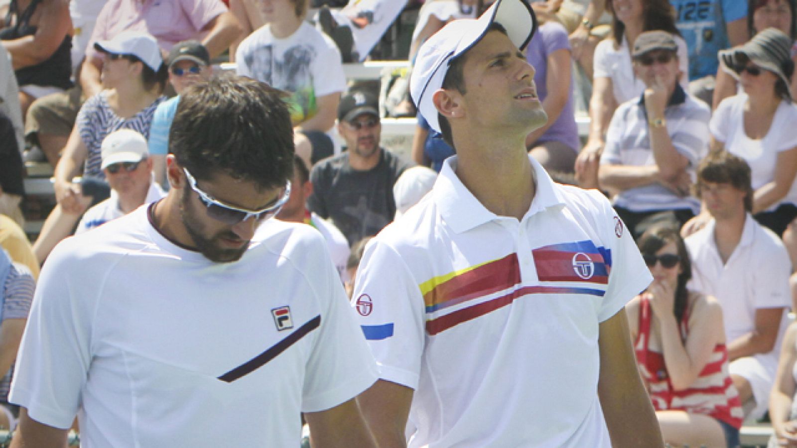La lluvia impide el debut de Djokovic
