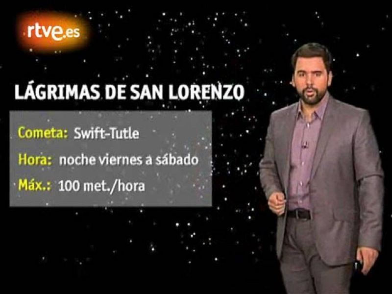 Las Perseidas o lágrimas de San Lorenzo