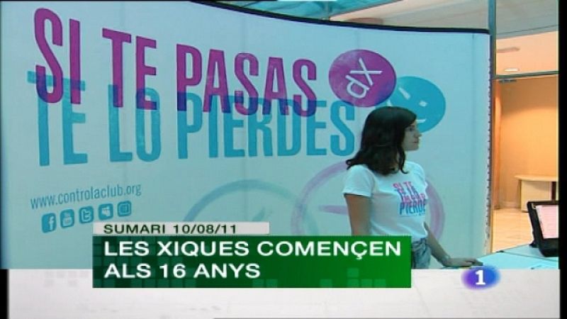 La Comunidad Valenciana en 2 minutos - 10/08/11 - Ver ahora