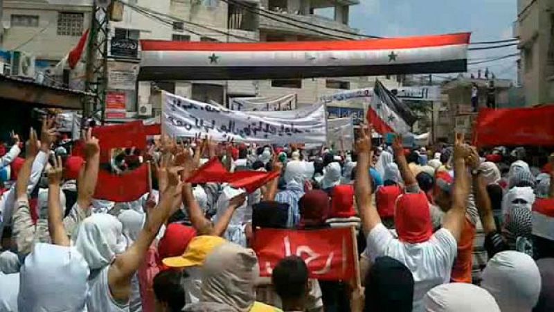 Cinco personas han muerto en siria a manos del ejército sirio - Informativo 24h | Ver