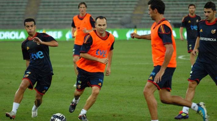 Telediario 1 - España está preparada para ganar a Italia