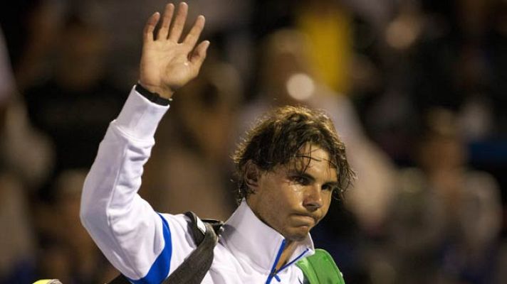 Telediario 1 - Nadal cae a las primeras de cambio