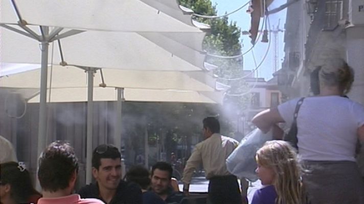 Telediario 1 - Sevilla se esconde del sol