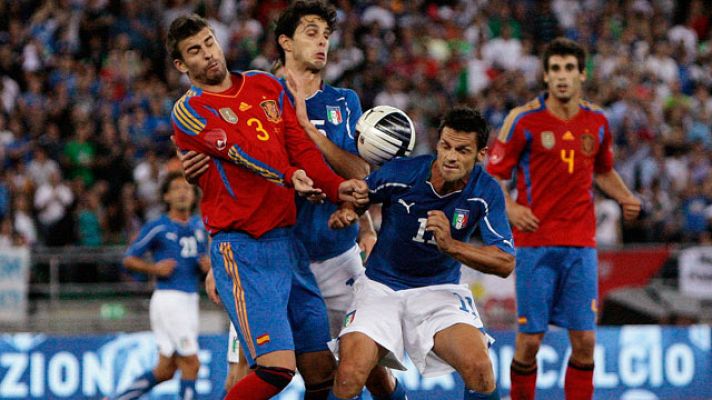 Telediario 1 - España no puede contra Italia
