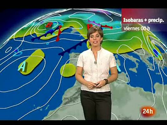 El tiempo - Posibles chubascos en la meseta central y Castilla y León