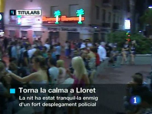 L'Informatiu - L'informatiu migdia en 3' - 12/08/11