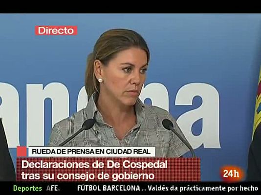 España en 24h - Cospedal ha anunciado el inicio de los procedimientos sancionadores a las farmacias que hicieron huelga