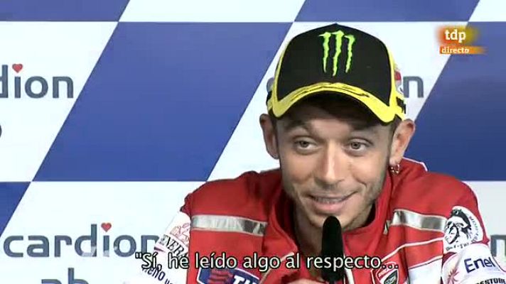 - Rossi acaba con los rumores