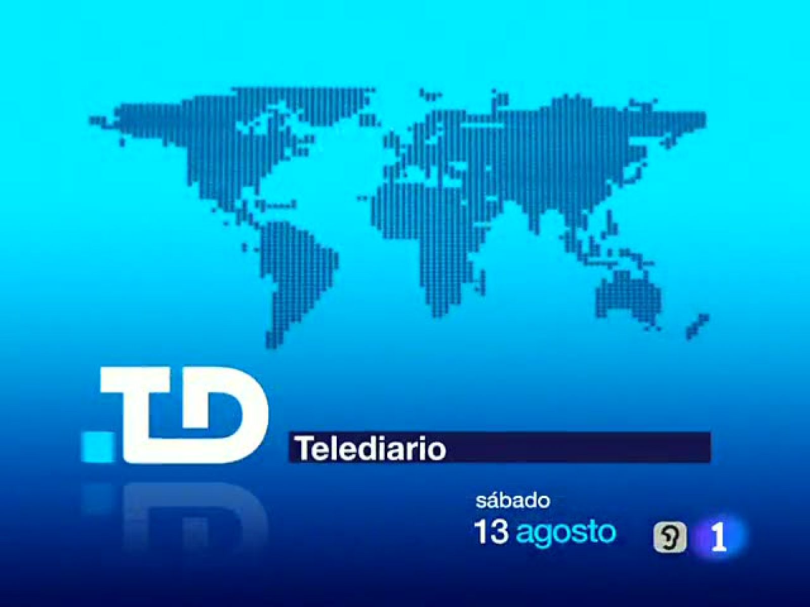Telediario 1 en cuatro minutos - 13/08/11