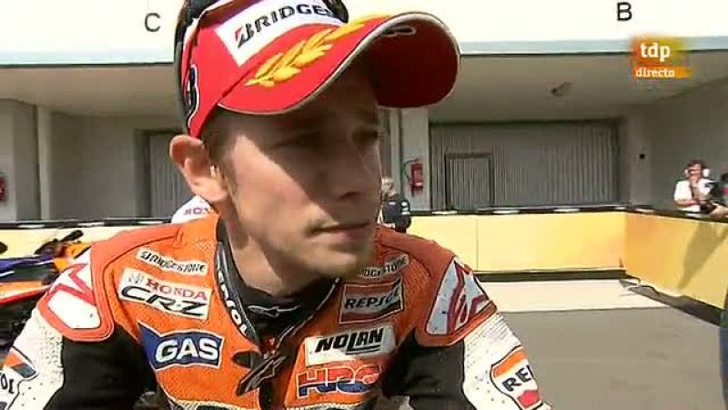 Stoner: "La moto vibraba demasiado"
