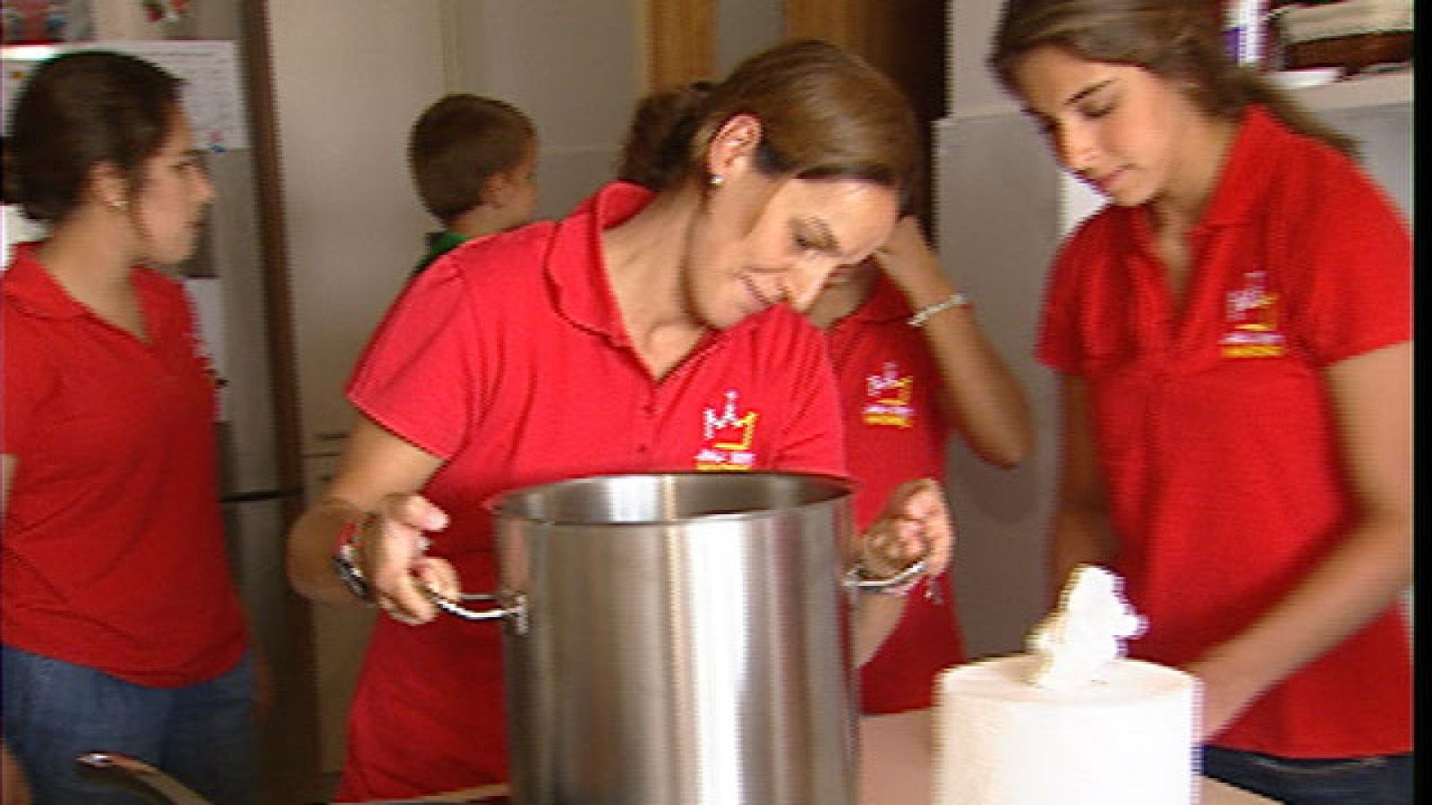 Las familias españolas demuestran su solidaridad con los peregrinos