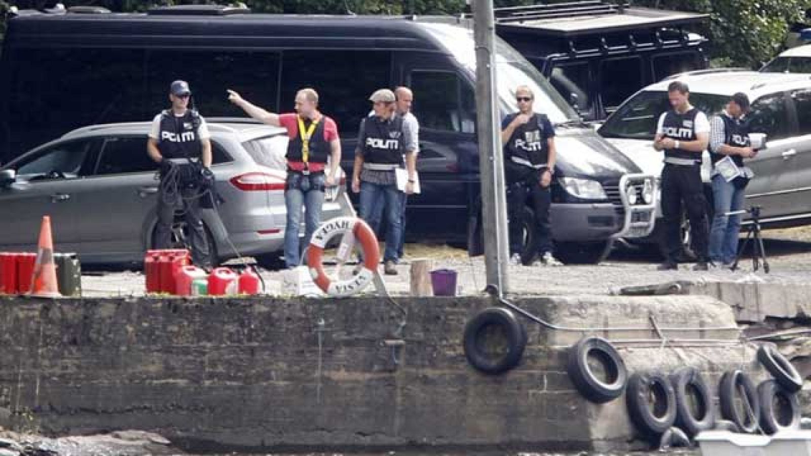 Breivik vuelve a la isla de Utoya