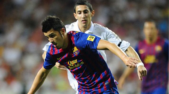  - Villa empata para el Barça (1-1)