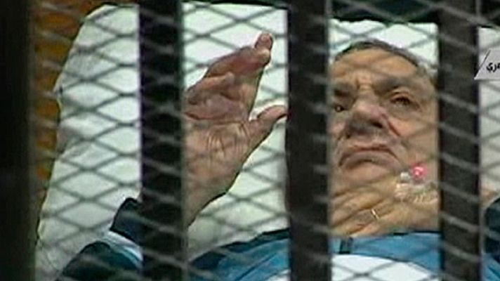 Telediario 1 - El juicio a Hosni Mubarak, aplazado