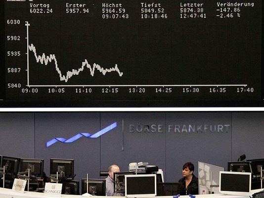 Informativo 24h - Las bolsas acentúan sus caídas