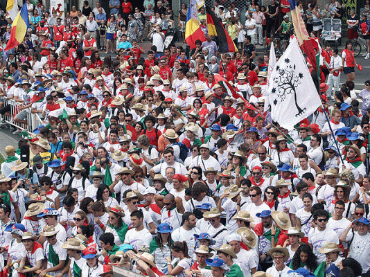 Telediario 1 - Gran seguridad para la JMJ