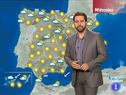 El tiempo - Persisten las altas temperaturas y los cielos despejados