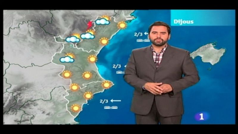 El tiempo en la C. Valenciana - 17/08/11 - Ver ahora
