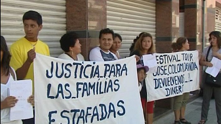 Telediario 1 - Inmigrantes estafados