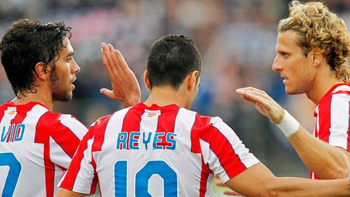 Telediario 1 - Falcao y Osvaldo, cerca del Atleti