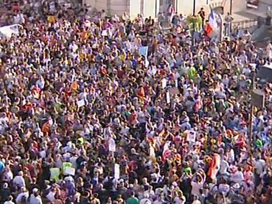 Telediario 1 - Telediario 2 en 4' - 17/08/11