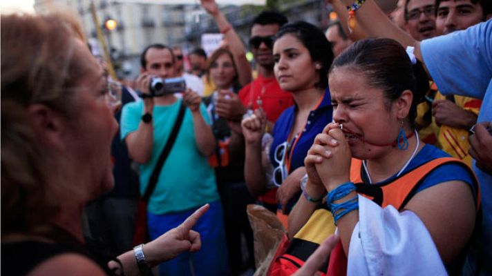 - Tensión en Sol entre peregrinos y laicos
