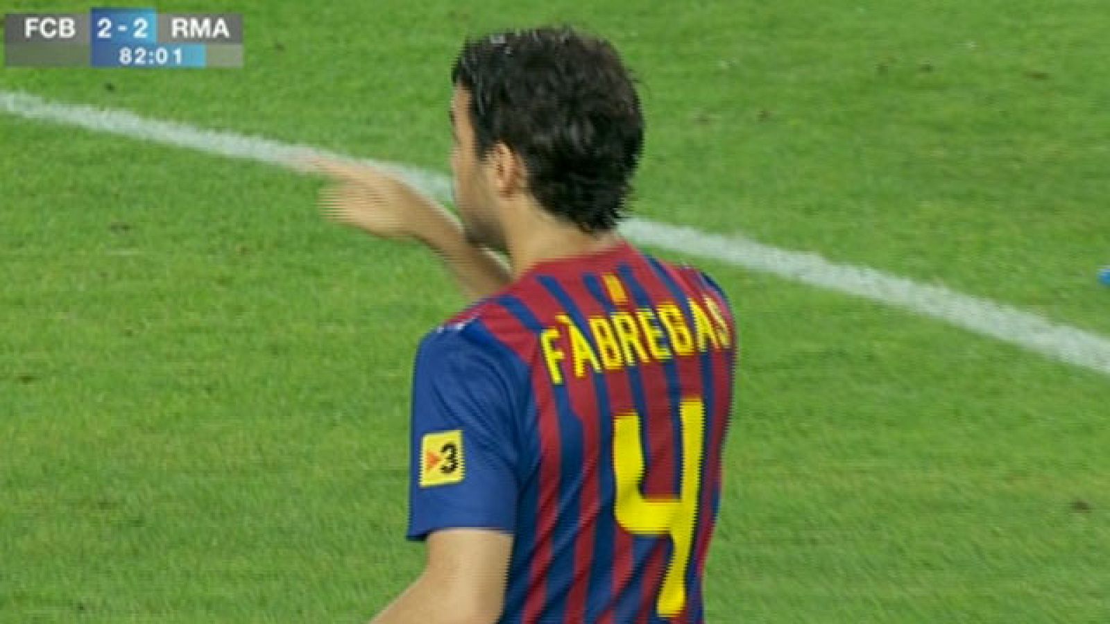 Cesc debuta con el Barça