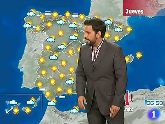 El tiempo - Persisten la altas temperaturas y se darán tormentas en algunos puntos del país
