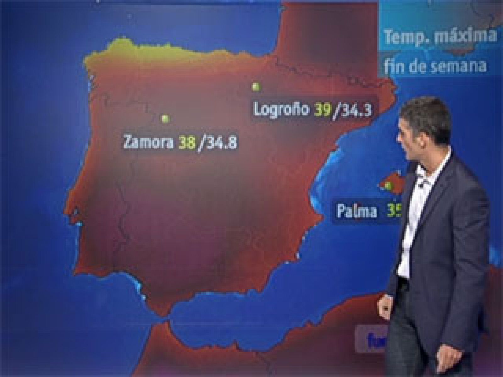 Pequeño respiro al bajar las temperaturas este jueves pero más calor de cara al fin de semana - El tiempo | Ver