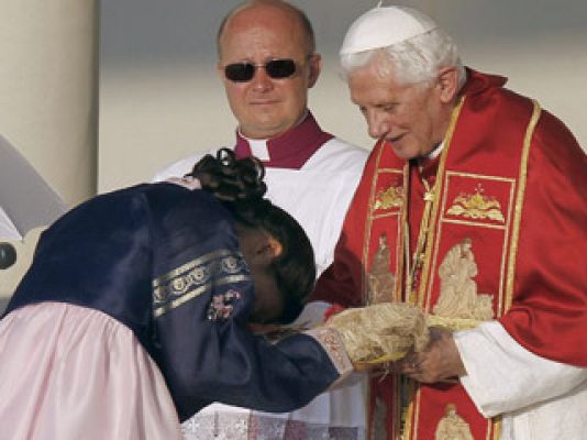  - Discurso íntegro del papa en el acto de bienvenida en Cibeles