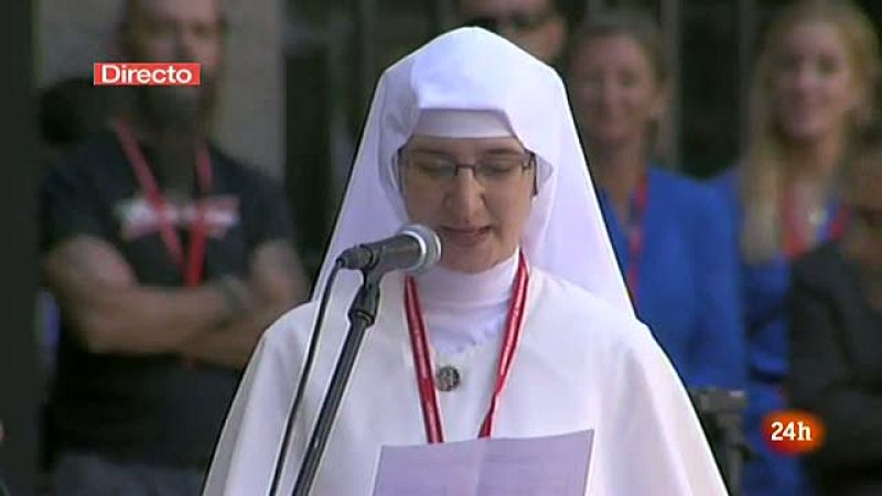 Las monjas agradecen la visita de Benedicto XVI en el Escorial | Ver