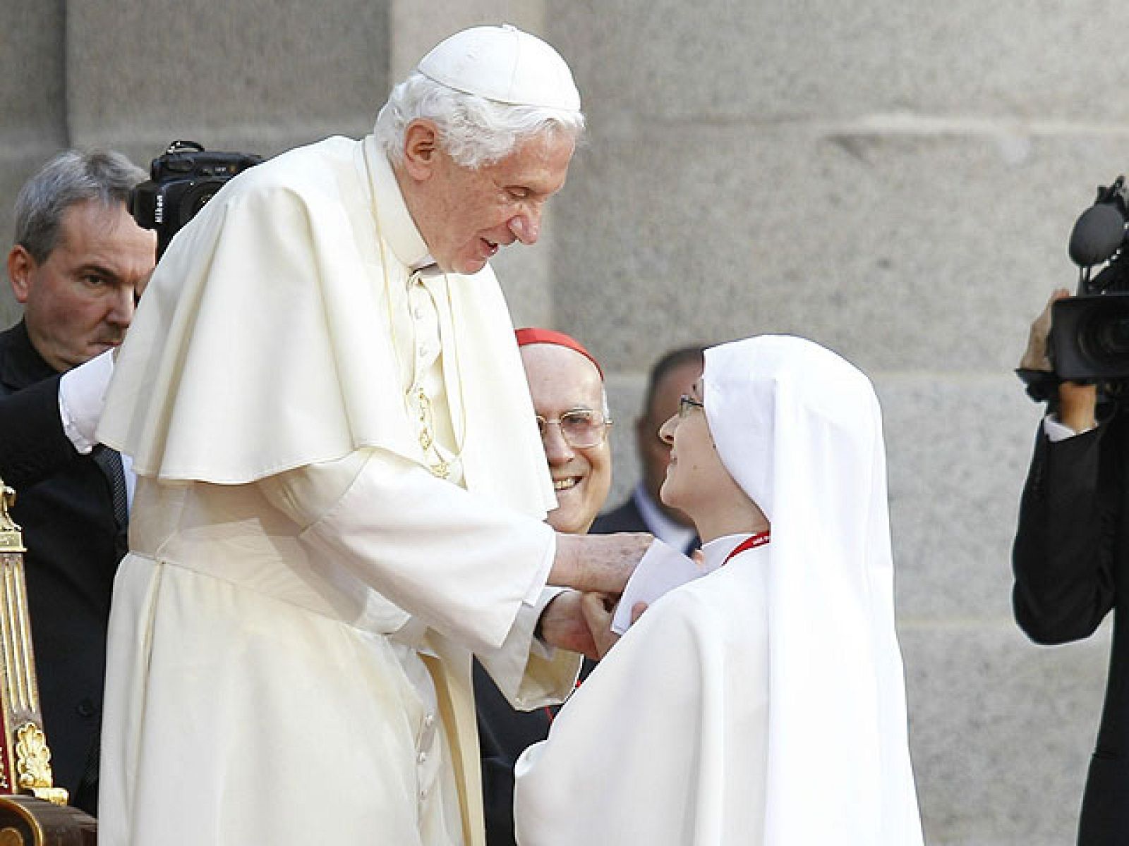 Encuentro de Benedicto XVI con los jóvenes de El Escorial