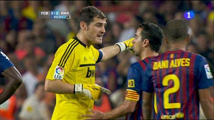 Telediario 1 - Casillas ha hablado con Xavi y Puyol