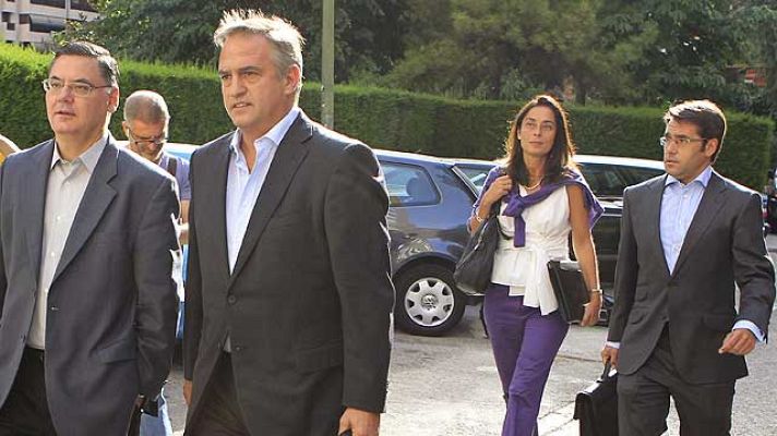 Telediario 1 - Los equipos entrenan pese a la huelga