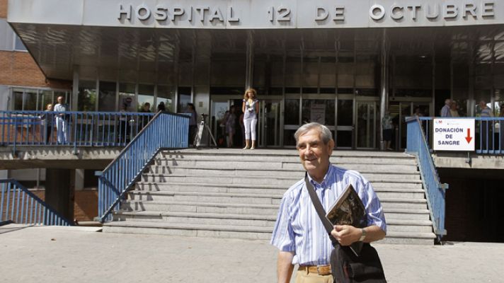 Telediario 1 - Primer implante en España de corazón artificial permanente