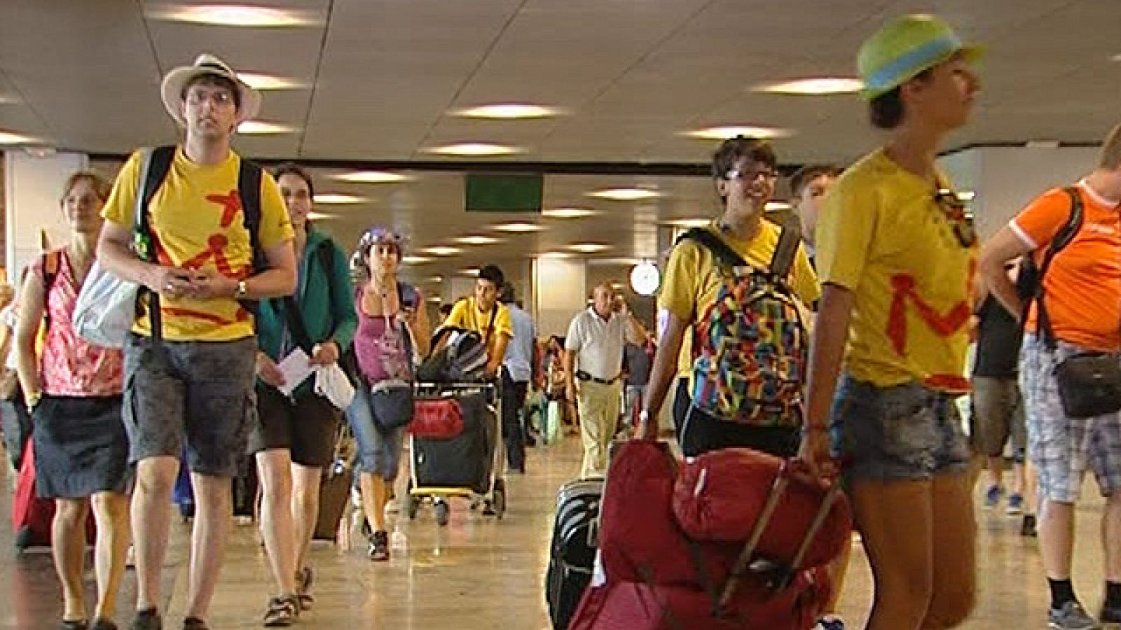 Miles de jóvenes peregrinos regresan hoy a sus casas