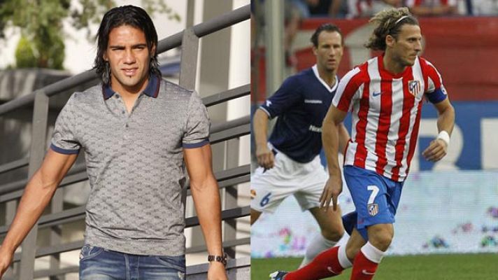 Telediario 1 - Falcao, sí; Forlán, puede
