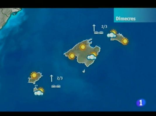 Informatiu Balear - El temps a les Illes Balears - 23/08/11