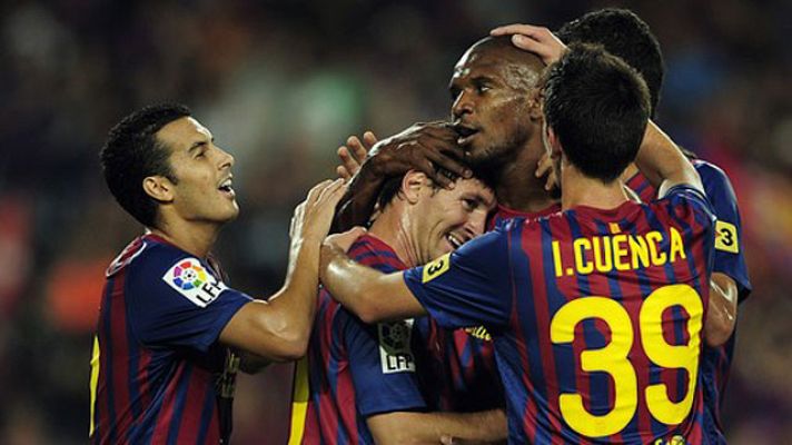 Telediario 1 - El Barça arrasa en el Gamper