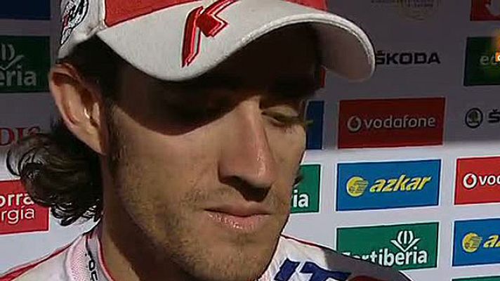 Vuelta ciclista a España - Dani Moreno: "Sabía que era más rápido que Sorensen"