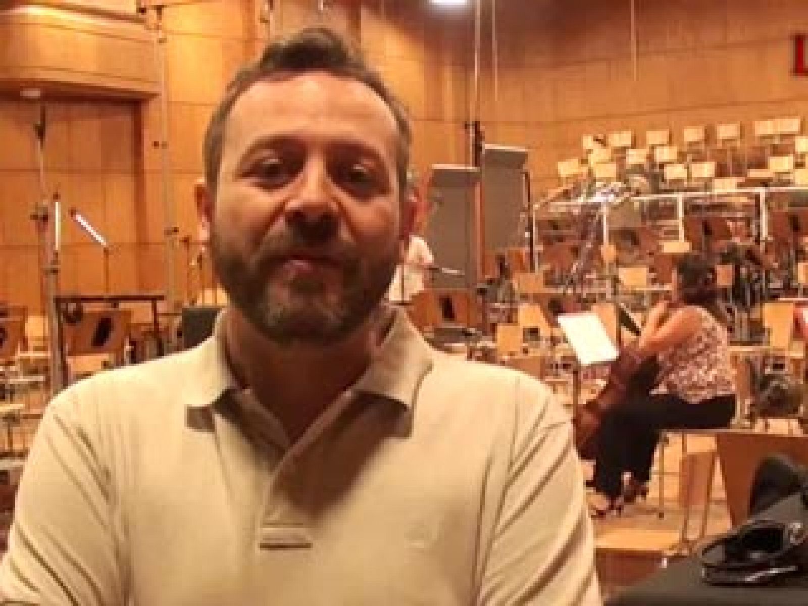 'Lobos de Arga'. Acompañamos al compositor, Sergio Moure, a grabar la banda sonora en Bulgaria