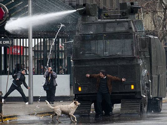 Informativo 24h - Primera jornada de huelga general en Chile