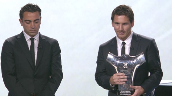 Champions League - Messi, mejor jugador UEFA 2010/11