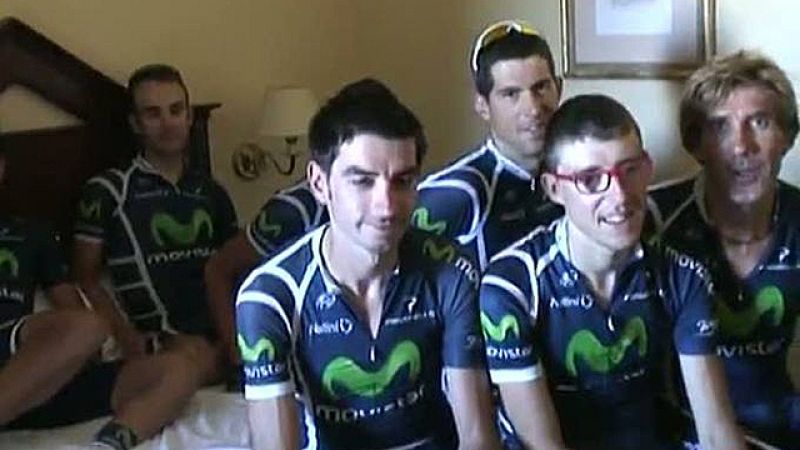 Los compañeros de Chente le envían sus ánimos