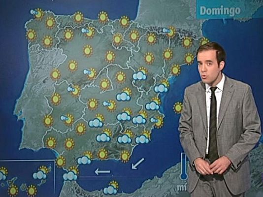 El tiempo - Sol y lluvias